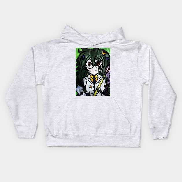 Danganween - Bug Catcher Gonta Kids Hoodie by ScribbleSketchScoo